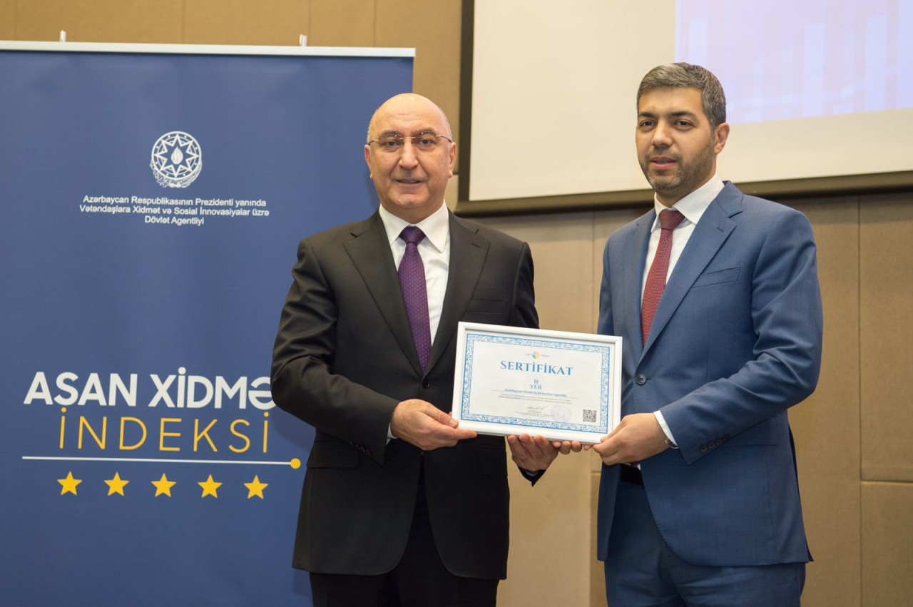 ADSEA ASAN xidmət indeksi üzrə 2-ci yerə layiq görüldü - FOTOLAR